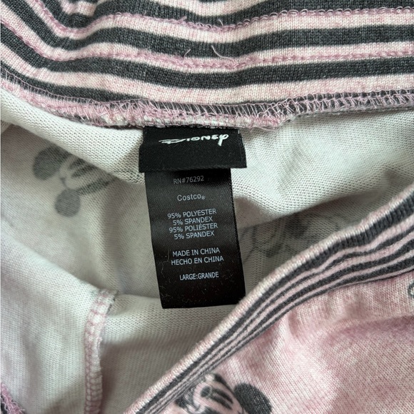 Disney Pink Pajama Set with Character Print - Picture 3 of 3